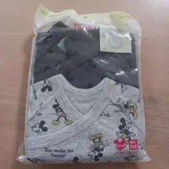 UNIQLO　ミッキーマウス　クルーネックボディ(長袖)2P 60