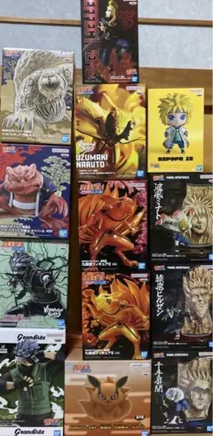 NARUTO ナルト　プライズフィギュア　まとめ売り　13種詰め合わせセット