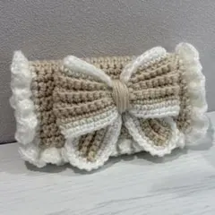 ペンケース 筆箱 ポーチ 編み物 ハンドメイド