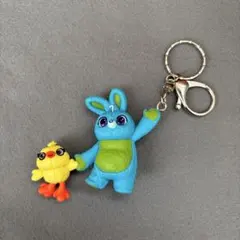 ダッキー＆バニー　トイストーリー　ディズニーランド　キーチェーン