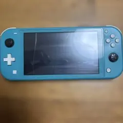 Nintendo Switch Lite ターコイズ 画面にひびあり　ジャンク品
