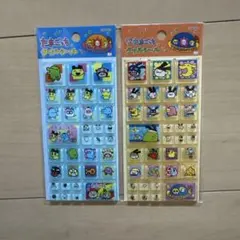 【正規品】　新品未使用　タイルシール　たまごっち　2枚セット　セブン