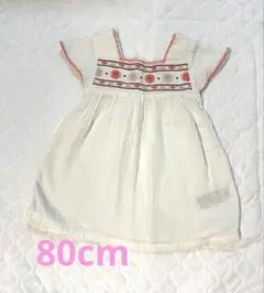 baby GAP 刺繍入りワンピース 12-18ヶ月