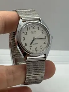 SEIKO ALBA セイコー クォーツ腕時計 メンズ