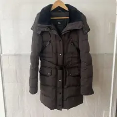 ZARA WOMAN ダークブラウン ダウンジャケット