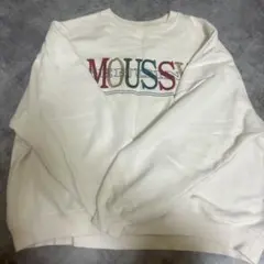 MOUSSYトレーナー