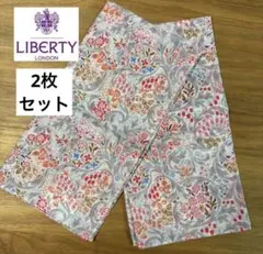 未使用◇リバティ◇花柄ハンカチ 2枚◇Liberty Fabric47×47cmのサムネイル