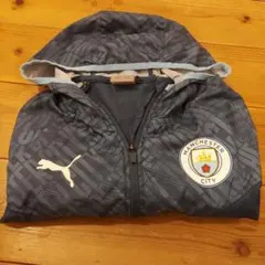 PUMA マンチェスター・シティ ナイロンジャケット Sサイズ