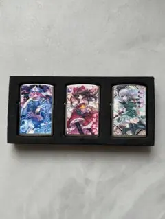 【セール　未使用】東方Projectライター3個セット 霊夢妖夢幽々子