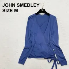 【訳あり】ジョンスメドレー　カシュクールニット　シーアイランドコットン（705）