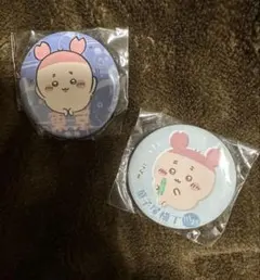 ちいかわ 古本屋 東京みやげ　カニ　缶バッジ　もぐもぐ本舗　川越　菓子屋横丁　ら