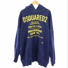 ディースクエアード DSQUARED2 ロゴスウェットプルオーバーパーカーのサムネイル
