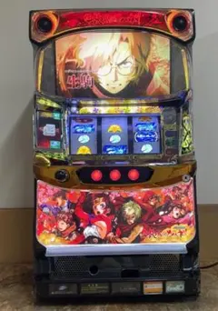 パチスロ実機　甲鉄城のカバネリ ＺＲ（全員集合パネル） コイン不要機付きのサムネイル