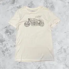 denim&supply ラルフローレン　半袖Tシャツ アイボリー　S アメカジ