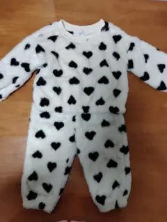 BabyGAP 可愛いもこもこセットアップ(70cm)