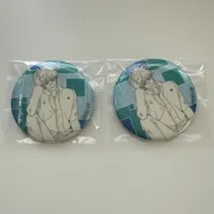 呪術廻戦　五条悟　缶バッチ2個セット