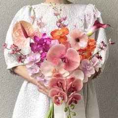 アーティフィシャルフラワー ウェディングブーケ