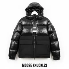 MOOSE KNUCKLESメンズダウンジャケットL180400円黒のサムネイル