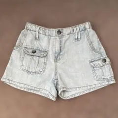 【美品】Zara kids デニムショートパンツ 134cm