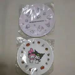 モスバーガー＊MY MELODY & KUROMI ＊プレート ＊2枚セット