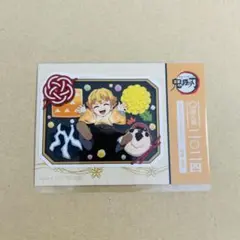 鬼滅の刃　我妻善逸　誕生祭　2024 ダイカットステッカー
