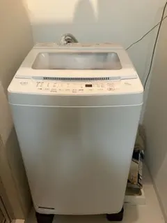 平*良様 送料込み！縦型洗濯機 本体 ホワイト　8kg YWM-TV80Lのサムネイル
