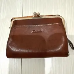 h*a様 Dakotaがま口財布キャメルのサムネイル