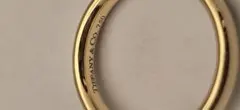 【値下】Tiffany & Co. 750 K18 ゴールド リングのサムネイル
