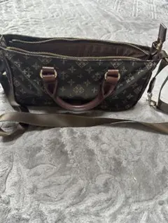 russet モノグラム柄 ショルダーバッグ