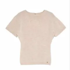 ANDMARY Heart point knit tops