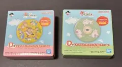 クレヨンしんちゃん　一番くじ　D賞　えらべる缶ミラー　2点セット