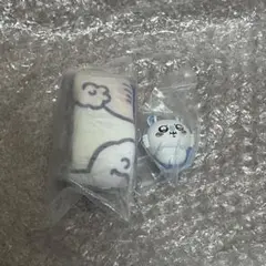 ちいかわ モモンガ ガチャガチャ2点セット ならぶんです タオル