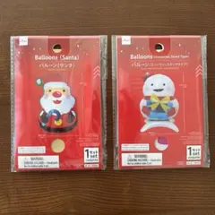クリスマス バルーン 飾り(サンタ & スノーマン)