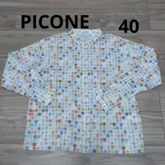 STUDIO PICONE ピッコーネ 長袖シャツ サイズ40 - メルカリ