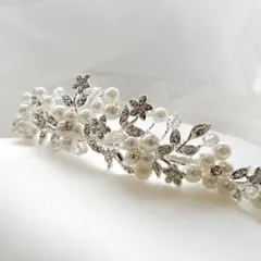 極美品　【ゼクシィ掲載】ANNAN WEDDING ティアラTLM293