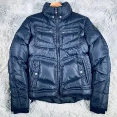 n*o様 90s y2k DIESEL【S】ダックダウンジャケット　フード付 ネ