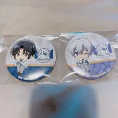 アイナナ　アニカフェ　缶バッジ　一織　壮五