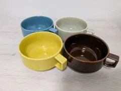 値下波佐見焼 hasami・ブロックマグ スープ　４種類