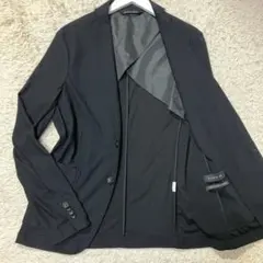 ZARA MAN テーラードジャケット　メッシュ　ストレッチ　ブラック　夏　L