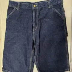 Carhartt ダークブルー ショートパンツ