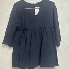 【未使用タグ】Samanthamos2チュニック ネイビー size Freeのサムネイル