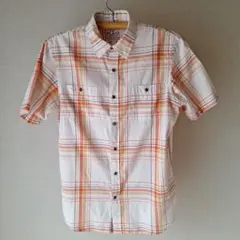 OLD NAVY チェック 半袖 シャツ 綿100% メンズ Sのサムネイル