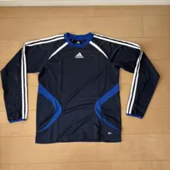 adidas Clima365 長袖シャツ ネイビー ブルーのサムネイル