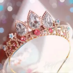 ・プリンセス風ティアラカチューシャ 発表会 仮装 パーティ