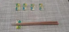 ガラス製箸置きセット（M）