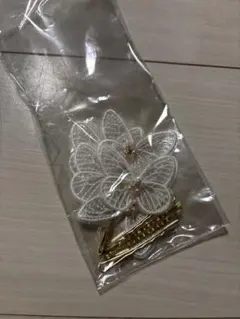蝶々 ウェディング ヘアアクセサリー