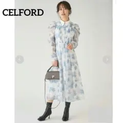 セルフォード トワルドジュイプリントワンピース 2way CELFORD