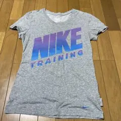 NIKE TRAINING TEE グレー/青紫　Mのサムネイル