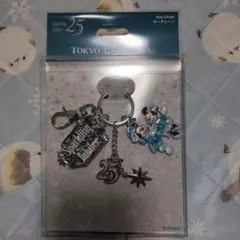 ディズニーシー25周年　キーチェーン　ミッキーミニー