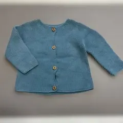 ザラ　水色　トップスカーディガン